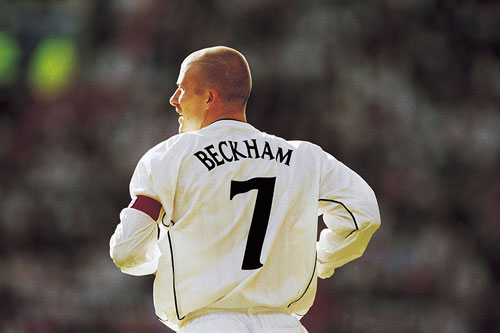 Sự nghiệp quần đùi áo số của David Beckham